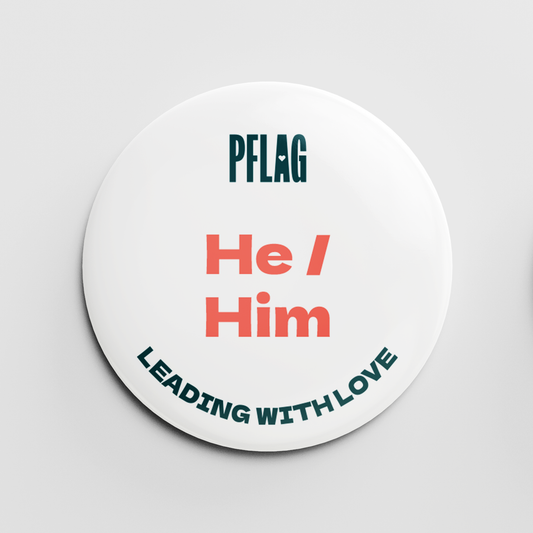 PFLAG Pronoun Buttons - Pack of 50