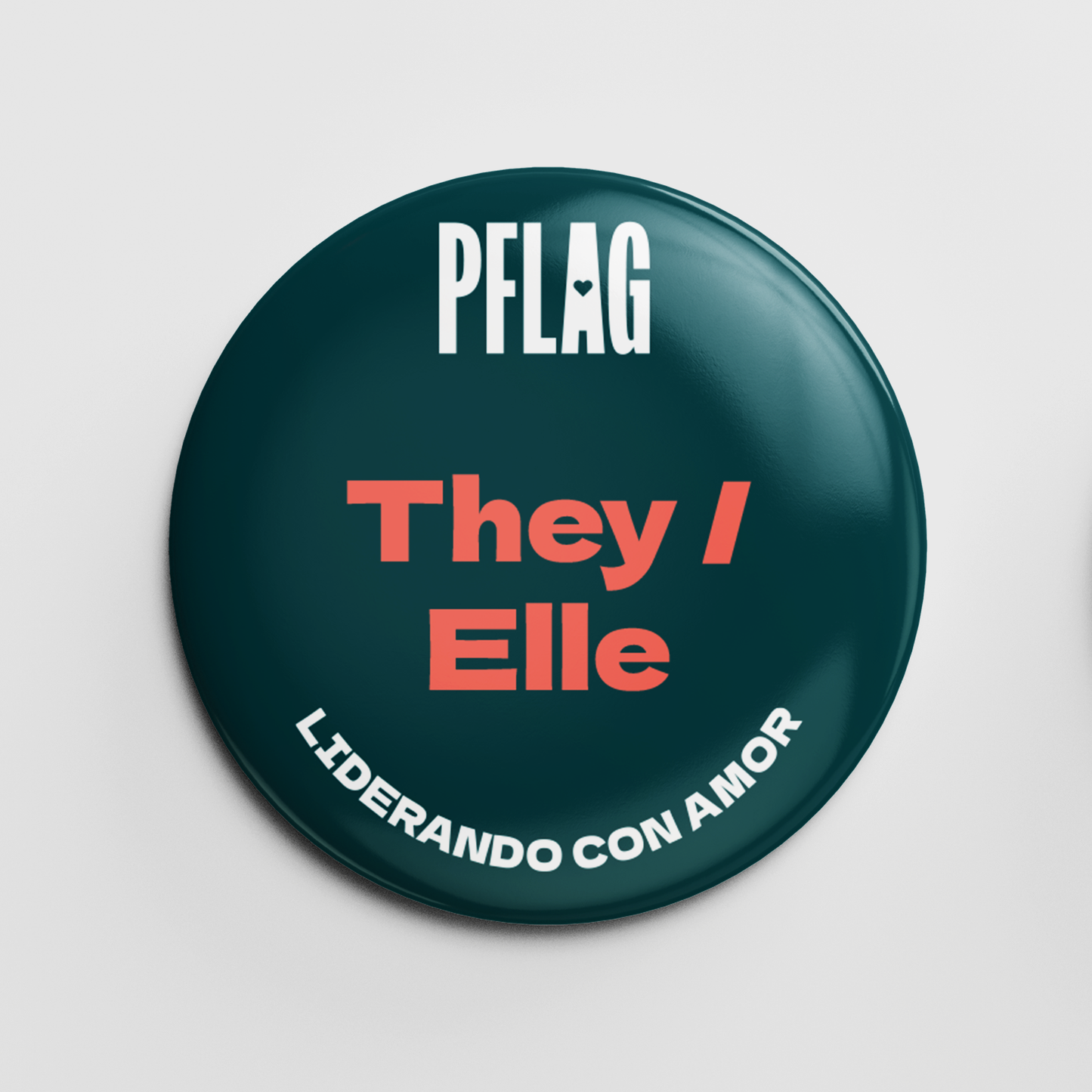 PFLAG Pronoun Buttons (Spanish) - Pack of 25