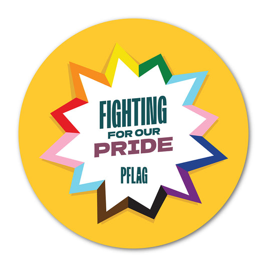 "Fighting for our Pride" Sticker - Packs of 25 **Pre Order**