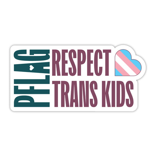 PFLAG Respect Trans Kids Sticker*