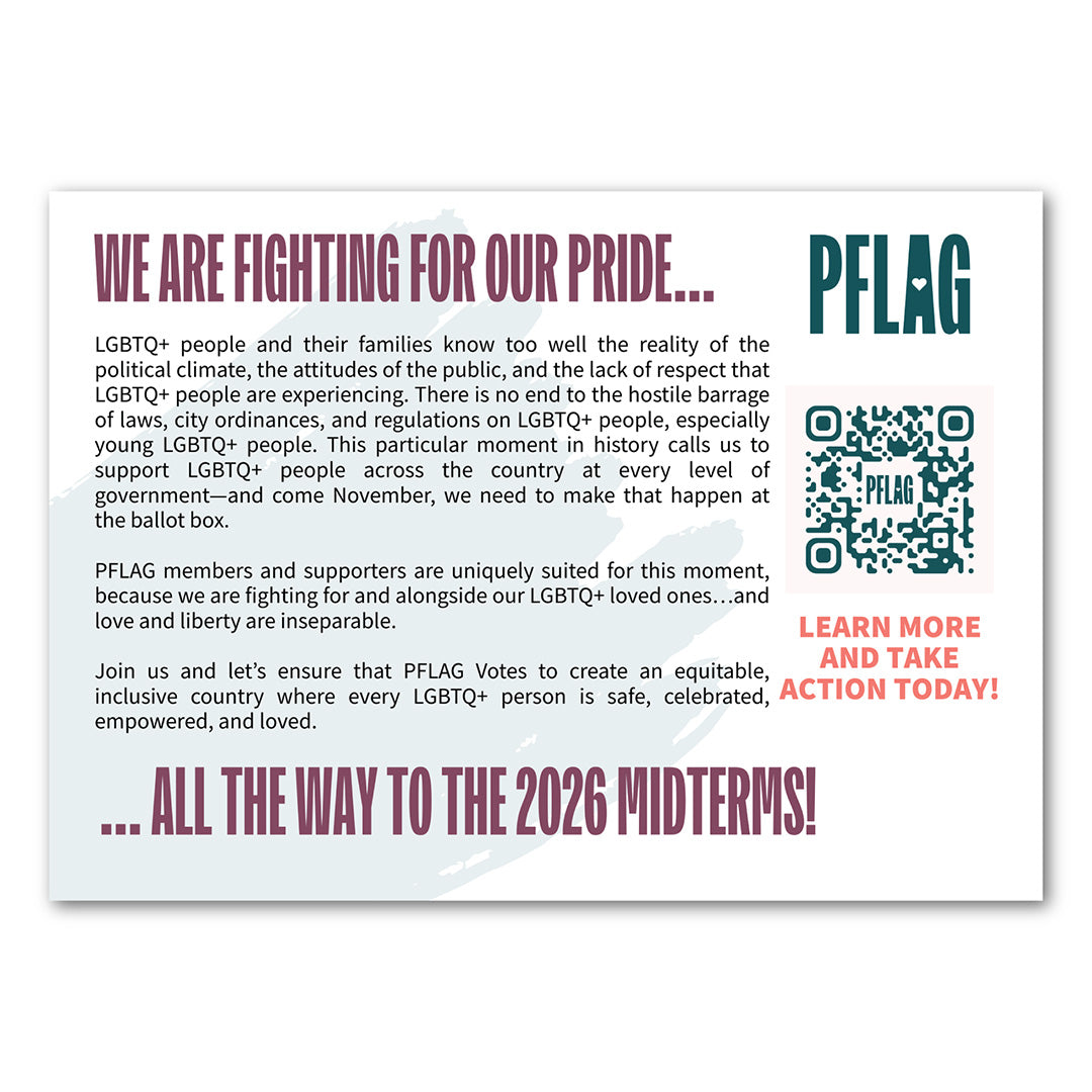 "Fighting for our Pride" Post Cards - Packs of 50