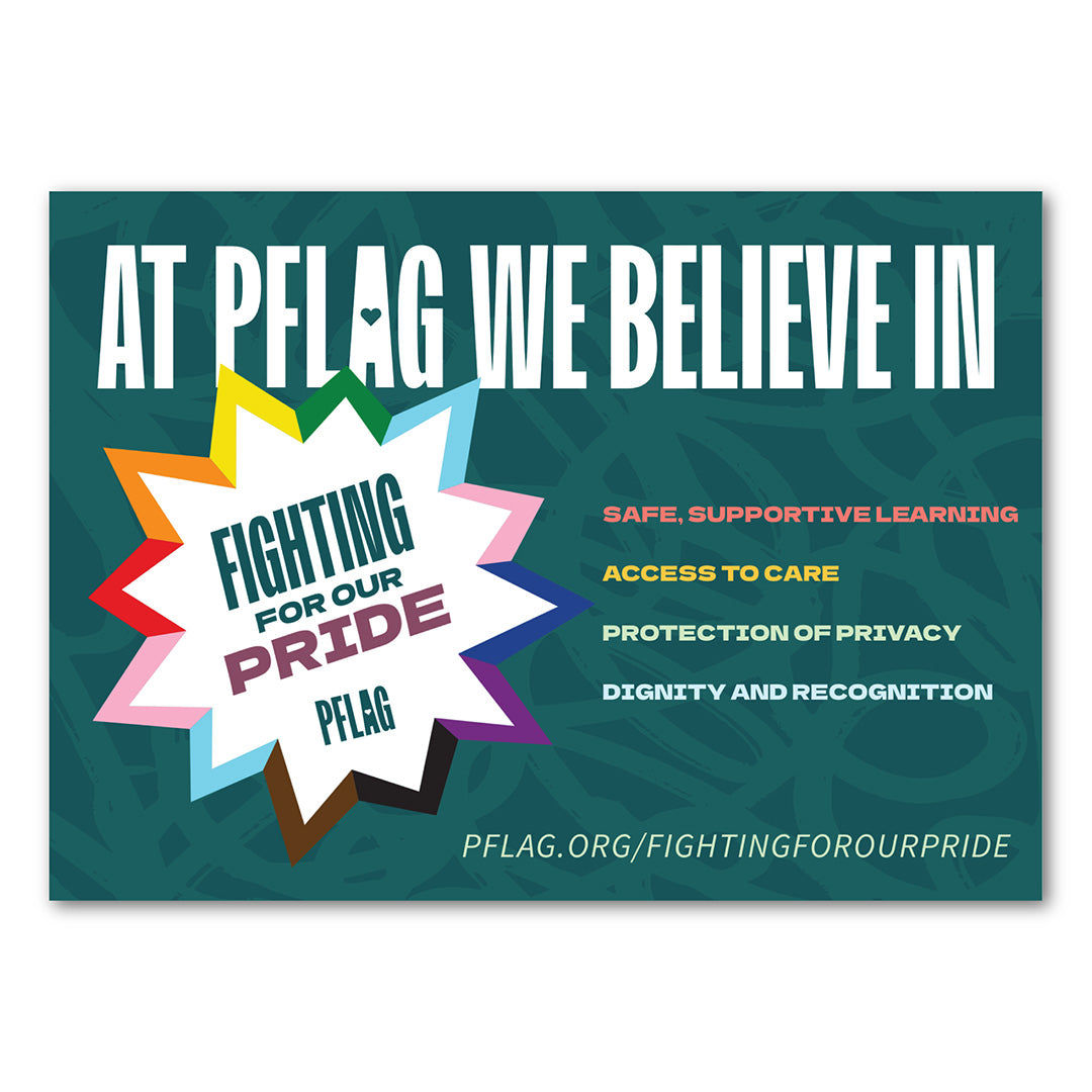 "Fighting for our Pride" Post Cards - Packs of 50