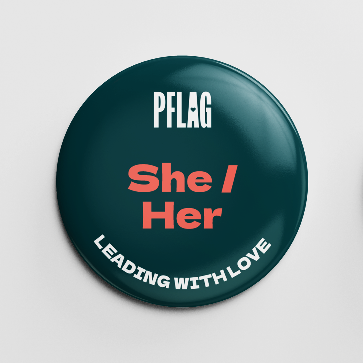 Pflag Button PFLAG Pronoun Buttons - Pack of 50 – PFLAG Chapter Swag