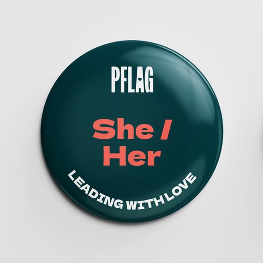 PFLAG Pronoun Buttons