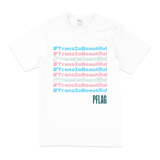 #TransIsBeautiful - TransPride Colors - Crewneck T-Shirt